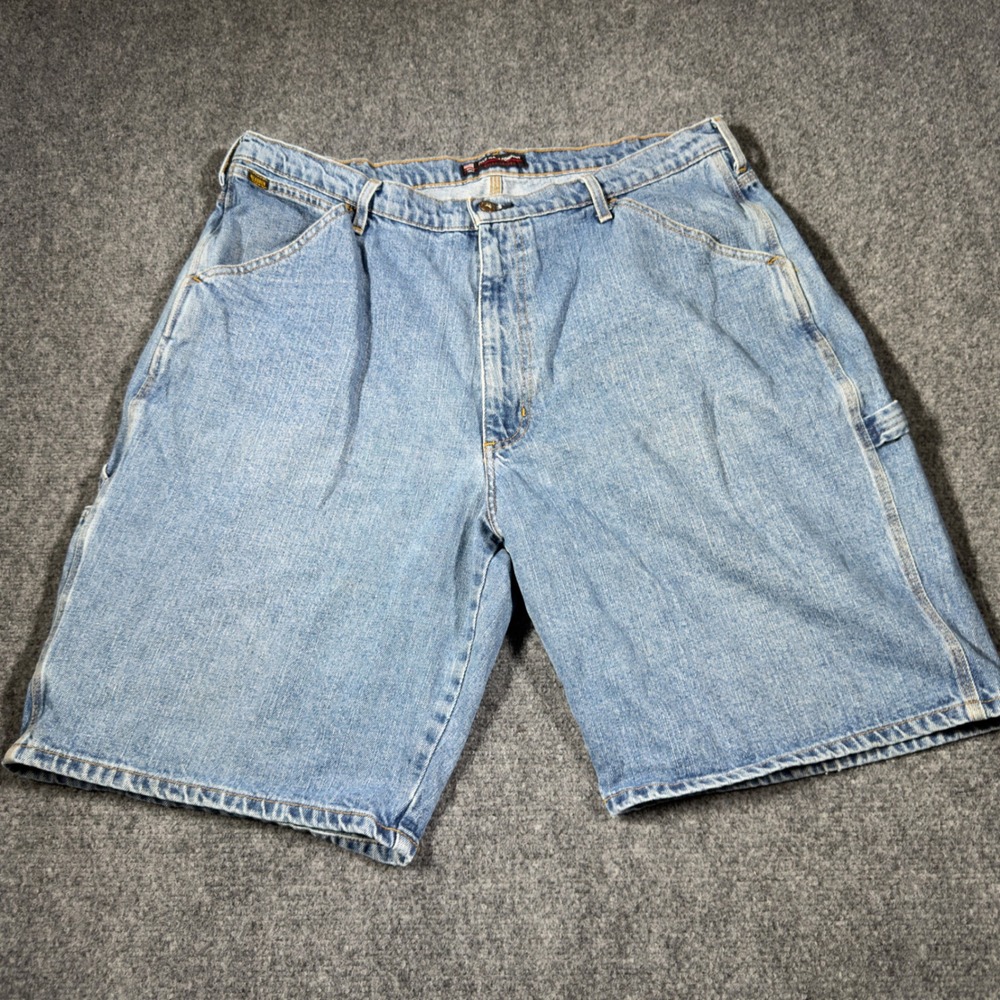 Y2K Polo Jeans Co Ralph Lauren Carpenter Shorts Mens 38 Blue Vintage Denim
